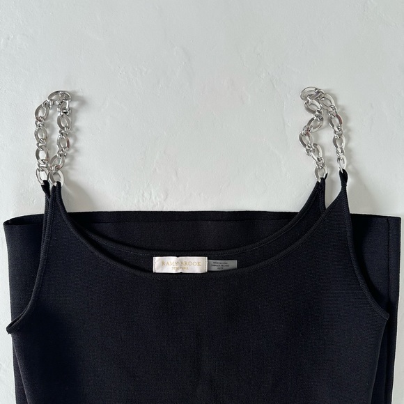 Ramy Brook Dresses & Skirts - Ramy Brooke Ramin Mini Dress Chain Strap in Black | Size XS